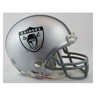 Oakland Raiders 1963 Throwback Replica Mini Helmet W/ Z2B Face Mask Sports Collectibles