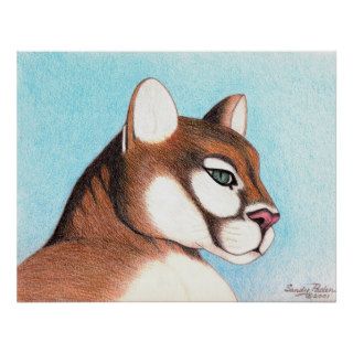 Cougar #2 print