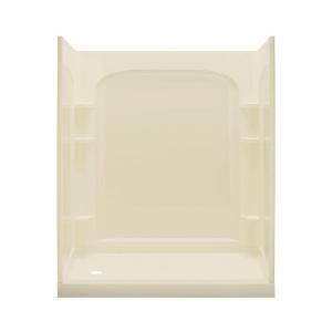 Ensemble Curve 30 in. x 60 in. x 75 3/4 in. Shower Kit with Left Drain in Almond DISCONTINUED 72170110 47