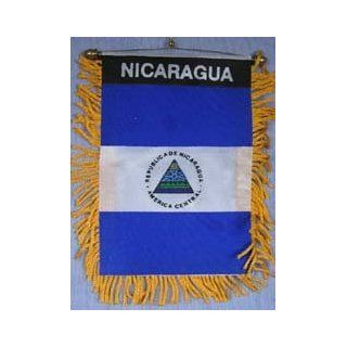 Nicaragua Mini Banner   4x6" 