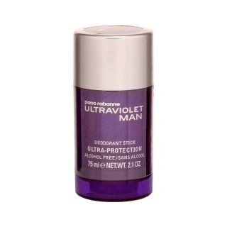 ULTRAVIOLET by Paco Rabanne DEODORANT STICK 2.1 OZ (Package Of 4)  Colognes  Beauty