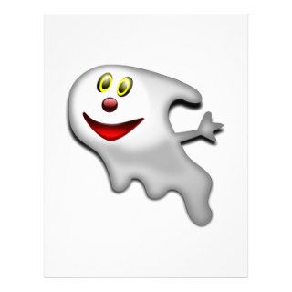 Halloween Ghost Custom Letterhead