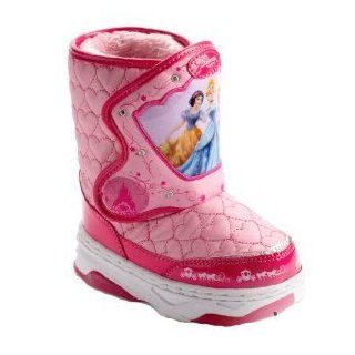 Disney Toddler Girls' Princess Light up Winter Boots (10)  Snowshoes  Sports & Outdoors