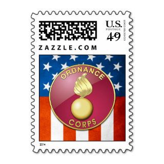 [153] Ordnance Corps Branch Plaque Postage Stamp
