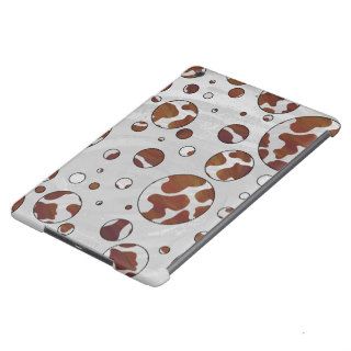Cow Brown and White Print Case For iPad Air