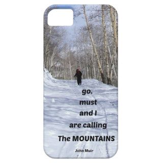 The mountains are calling and I must go. iPhone 5 Cases