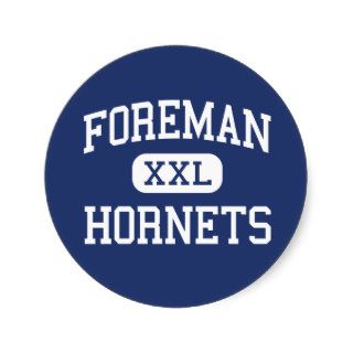 Foreman   Hornets   High School   Chicago Illinois Sticker