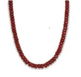 300 Carat All Natural Genuine Ruby Necklace in 925 Sterling Silver SZUL Jewelry