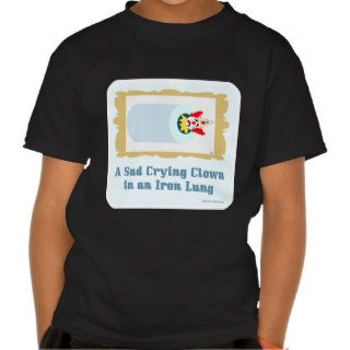 Sad Crying Clown T shirt