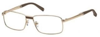 Mont Blanc Eyeglasses MB348 MB/348 028 Gold Full Rim Optical Frame 56MM Clothing