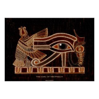 Eye of Horus Ancient Egyptian Symbol of Prophecy Print