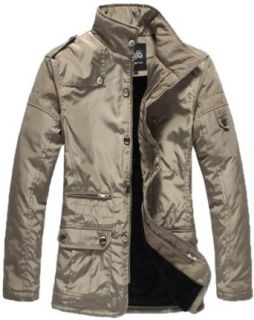 fashionretail Men's Winter casual outwear at  Mens Clothing store Down Alternative Outerwear Coats