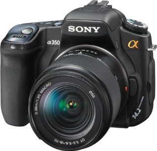 Sony Alpha DSLRA350K 14.2MP Digital SLR Camera with Super SteadyShot Image Stabilization DT 18 70mm f/3.5 5.6 Zoom Lens  Camera & Photo