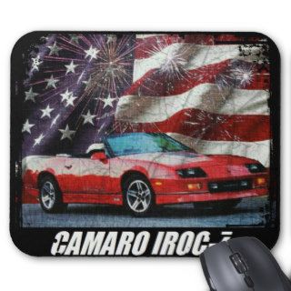 1987 Camaro IROC Z Convertible Mouse Pads