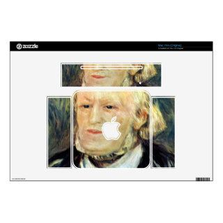 Portrait of Richard Wagner by Pierre Renoir Decal For Mac Mini