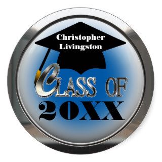 Class Of Any Year Graduation Stickers