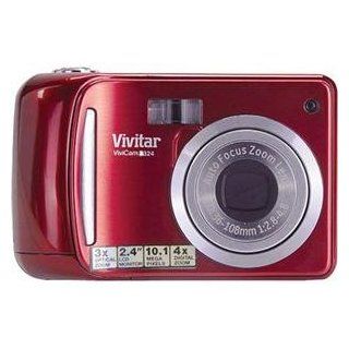 Sakar International VX324 STRAW TA Vivitar 10MP Dig Camera Red 