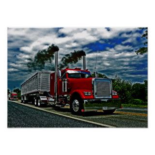 Freightliner Rollin' Poster