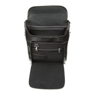 Women's Luis Steven Medium Briefcase Pack R 3470 A Black Leather Luis Steven Laptop Backpacks