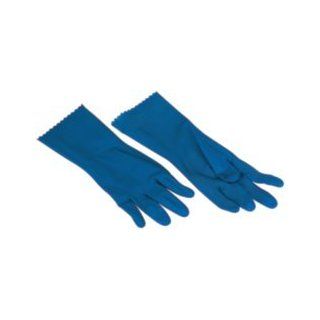 193561 7 Blu Lght Dty Natural Latex Unsupported Science Lab Chemical Resistant Gloves
