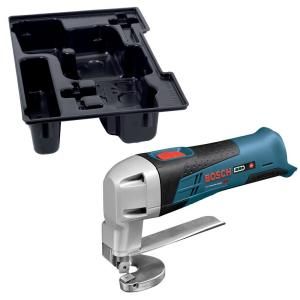 Bosch 12 Volt Max Lithium Ion Cordless Metal Shear with Exact Fit Insert Tray (Bare Tool) DISCONTINUED PS70BN