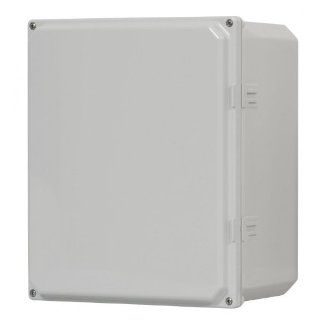 AC/DC 14x12x6 in, Polycarbonate Non Hinged Junction Box, Part No. PC 141206 JOSF