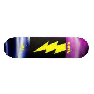 mixed lightning, lightining bolt, lightning bolt skateboard deck