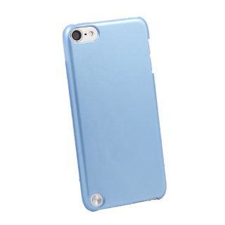 Blue Ultra Thin Snap On Back Hard Cover / Case for Apple iPod Touch 5 5G   Players & Accessories