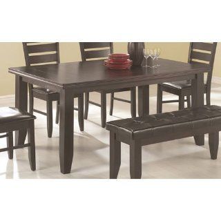 Coaster Newport Dining Table, Cappuccino   Dining Room Furniture Sets