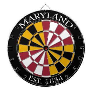 Maryland Flag Dartboard