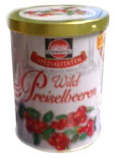 Schwartau Wild Preiselbeeren Jam, 330g Can  Jams And Preserves  Grocery & Gourmet Food