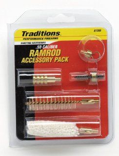 Traditions Performance Firearms Muzzleloader Ramrod Accessories Pack   .50 caliber 10/32 threads (5 popular tips)  Gunsmithing Tools And Accessories  Sports & Outdoors