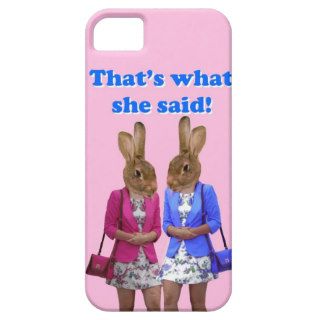 Funny that's what she said text iPhone 5 covers