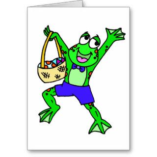 Easter Frog Card
