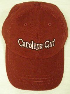 ADG Carolina Girl Golf Hat (Maroon, Ladies, Adjustable) Unstrutured Cap NEW  Sports Fan Baseball Caps  Sports & Outdoors
