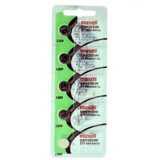 Maxell SR920SW Watch Battery Button Cell 371  Pack of 5 Batteries