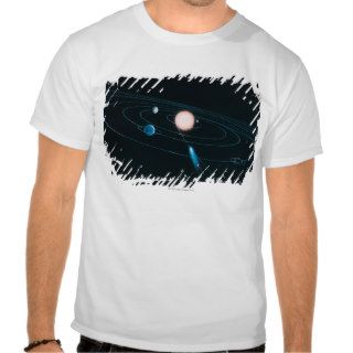 The World of the Inner Solar System T shirts