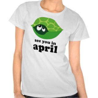 Funny April Due Date Maternity T shirts