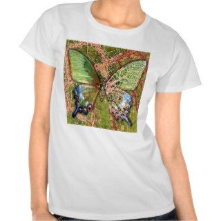 Butterfly Mosaic Elena Yakubovich Shirts