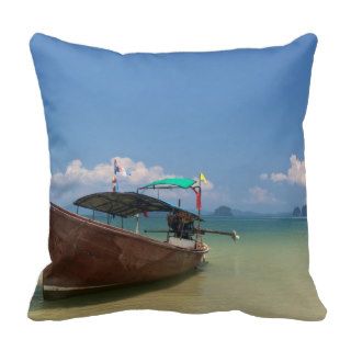 Longtail boat pillows