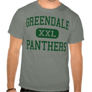 Greendale   Panthers   High   Greendale Wisconsin Tee Shirt