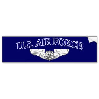 Air Force Remotely Piloted Aircraft Badge Bumper Sticker