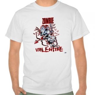 Zombie Valentine T Shirt