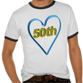50th Wedding Anniversary Gifts T Shirt