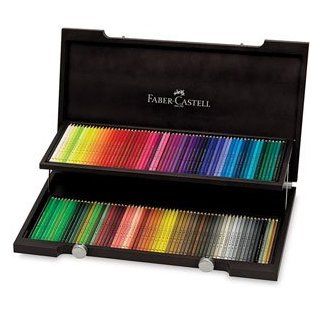 Faber Castell Polychromos Pencils   Wooden Box Set of 120