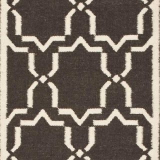 Safavieh Hand woven Moroccan Dhurrie Chocolate/ Ivory Wool Runner (2'6 x 10') Safavieh Runner Rugs