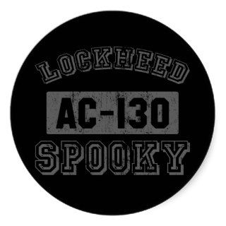 Lockheed Spooky Stickers