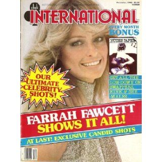 CLUB INTERNATIONAL DECEMBER 1982 FARRAH FAWCETT Books