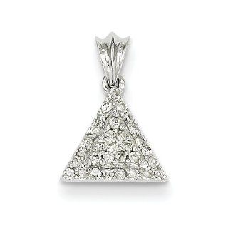 14k Wg Diamond Pendant Jewelry