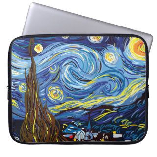 Digital Van Gogh Laptop Sleeve